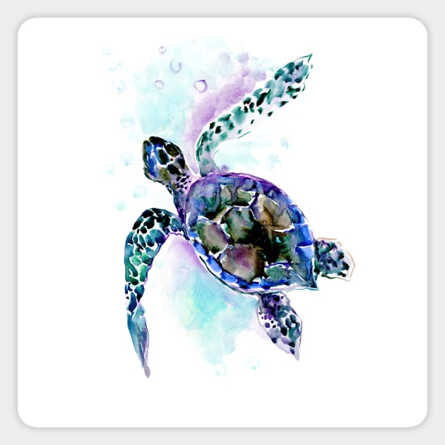 Sea Turtle Sticker by surenart